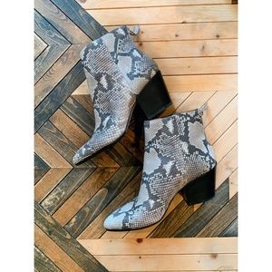 Dolce Vita Coltyn Booties in Snake